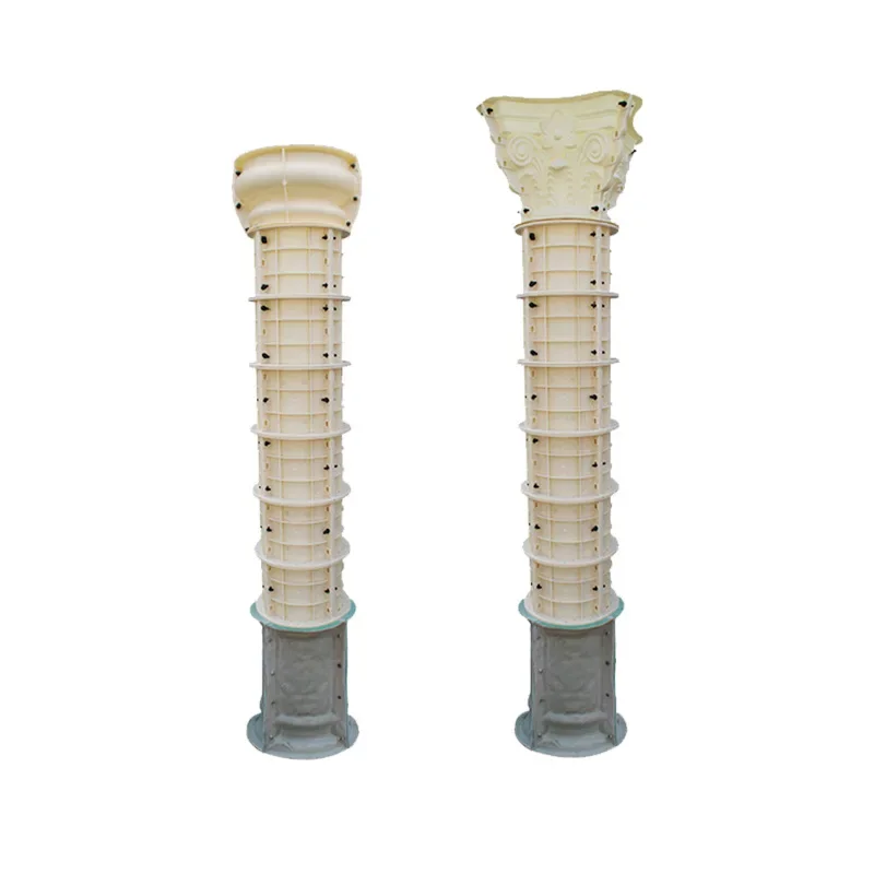 Roman pillar mold cylinder European-style villa exterior wall corner column model