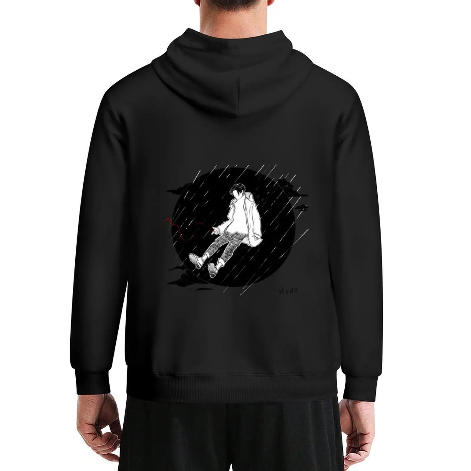 

mono. Hoodie men clothes anime clothes anime clothing japanese style new hooded tee