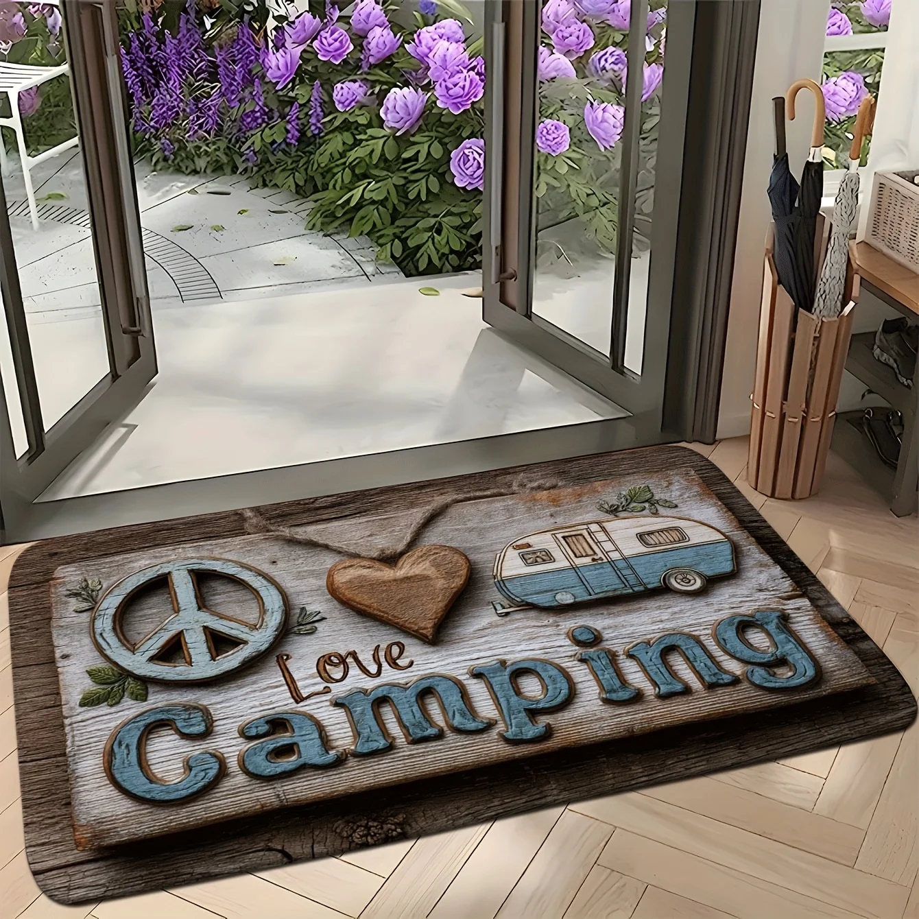 Tappetino Vintage per Camper c - Outdoor Camping Quotes recensione e prezzo