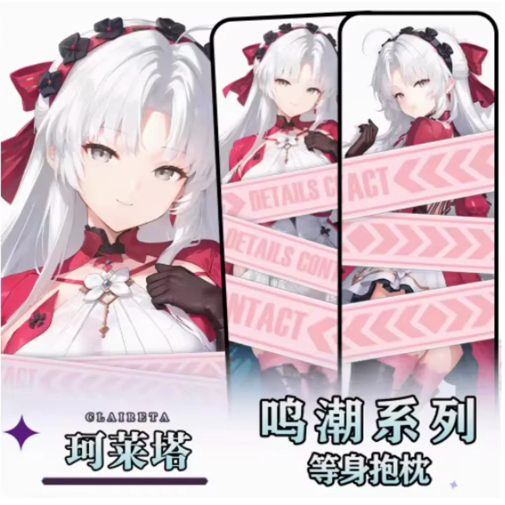 

Wuthering Waves Anime Cosplay CARLOTTA Sexy Hing Body Case Otaku Loli Pillow Cushion Bedding Gifts Pillow Case Dakimakura New