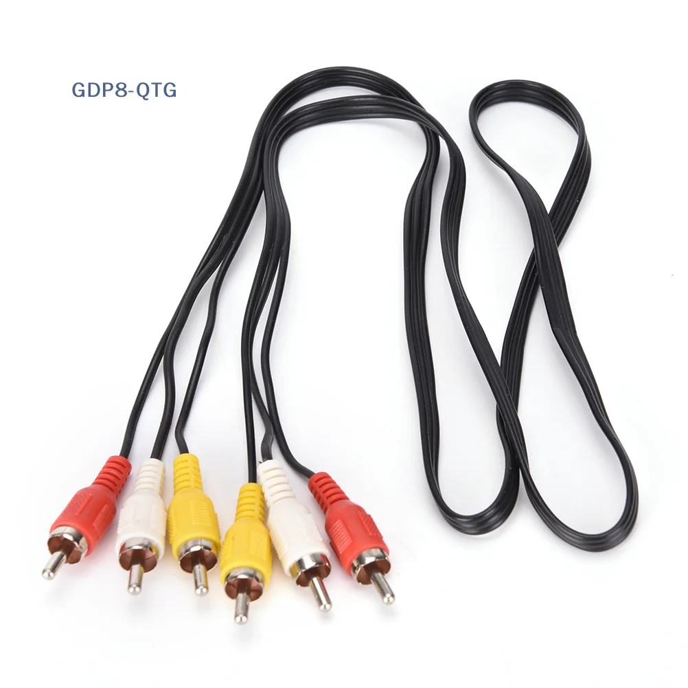 New 1PC 3 Rca Male … - image