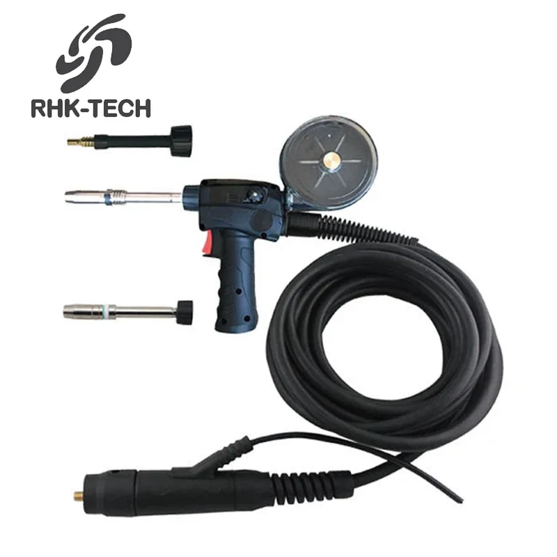 RHK LB250 Factory Euro Connector 200Amp raffreddato a Gas Mig Mag trafilatura saldatura torcia bobina pistola con regolabile Swanneck