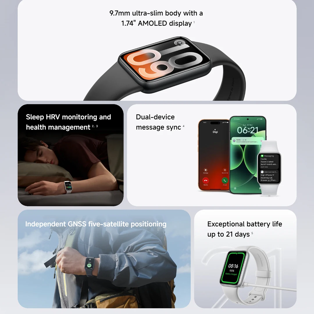 Global Version Xiaomi Smart Band 10 Pro Mi Band 1.74