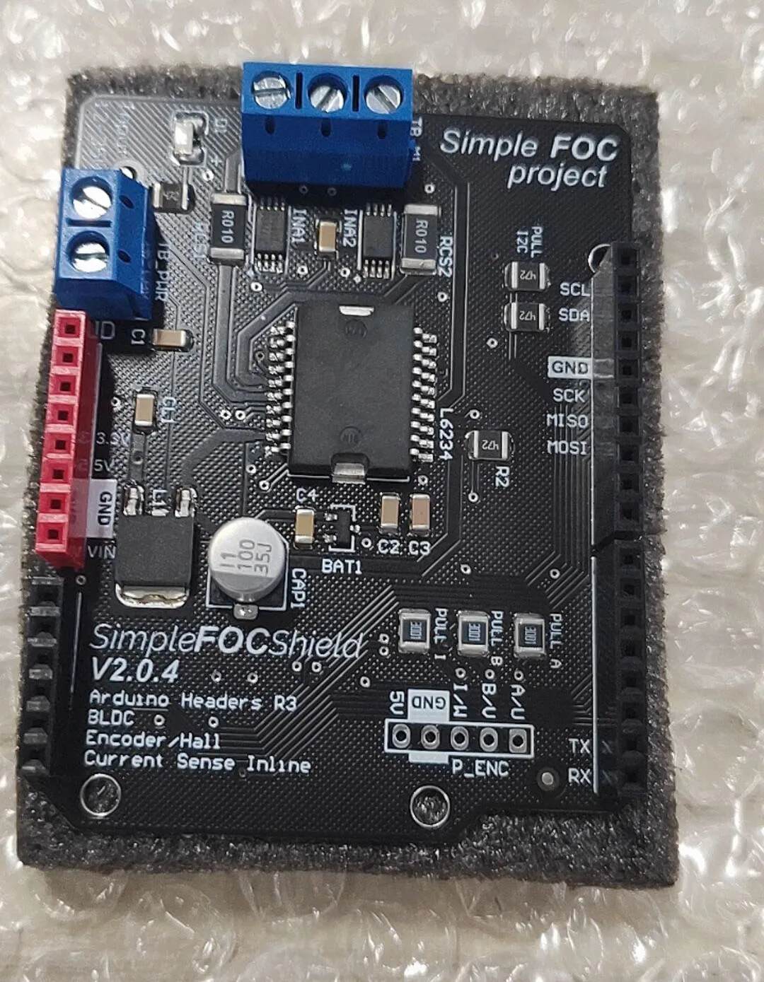 

SimpleFOC Shield V2.0.4 V1.3.3 Robot Dog BLDC Servo Drive Development Board