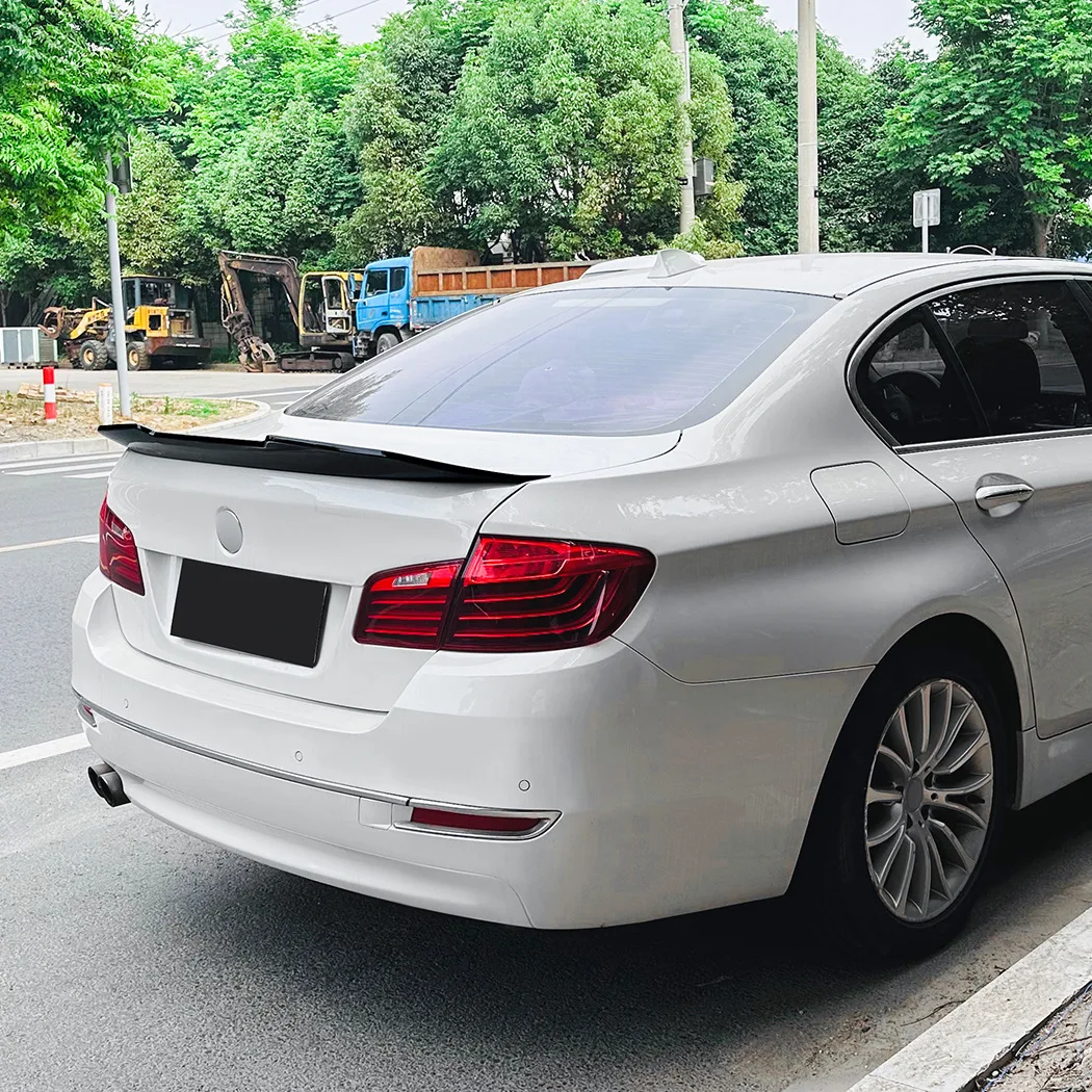 PSM Style,For BMW 5 Series F10 F18/2011-2017  Spoiler Accessories Car Trunk Rear Tail Wing Lip Body Kit