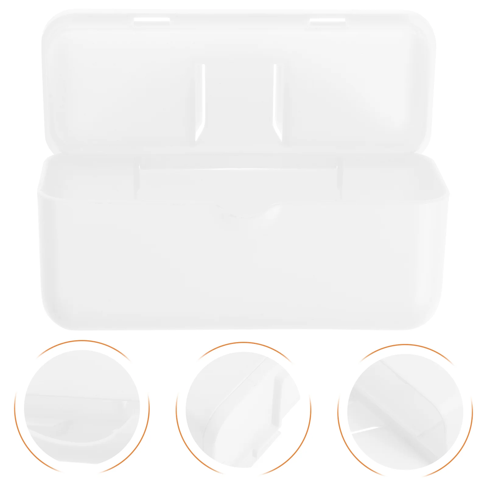 2 Pcs Trash Bag Case Grocery Wall-mounted Container Dispenser Holder Litter Bags