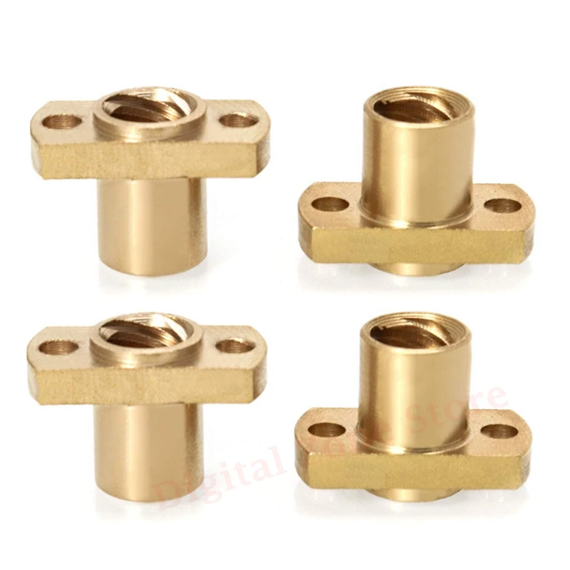 

4Pcs T8 Nut Trapezoidal Screw, 3D Printer Z Axis Upgrade Parts for 2mm/4mm/8mm Lead Screw for Creality Ender 3 CR-10 CR-10S