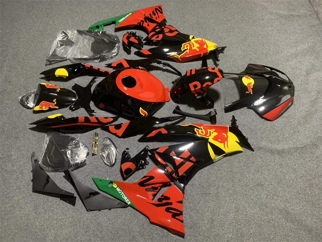 Fit For Kawasaki Ninja ZX-6R ZX6R 636 2009 2010 2011 2012 09 10 11 12 Motorcycle Fairings Accessories New ABS Shell Black red