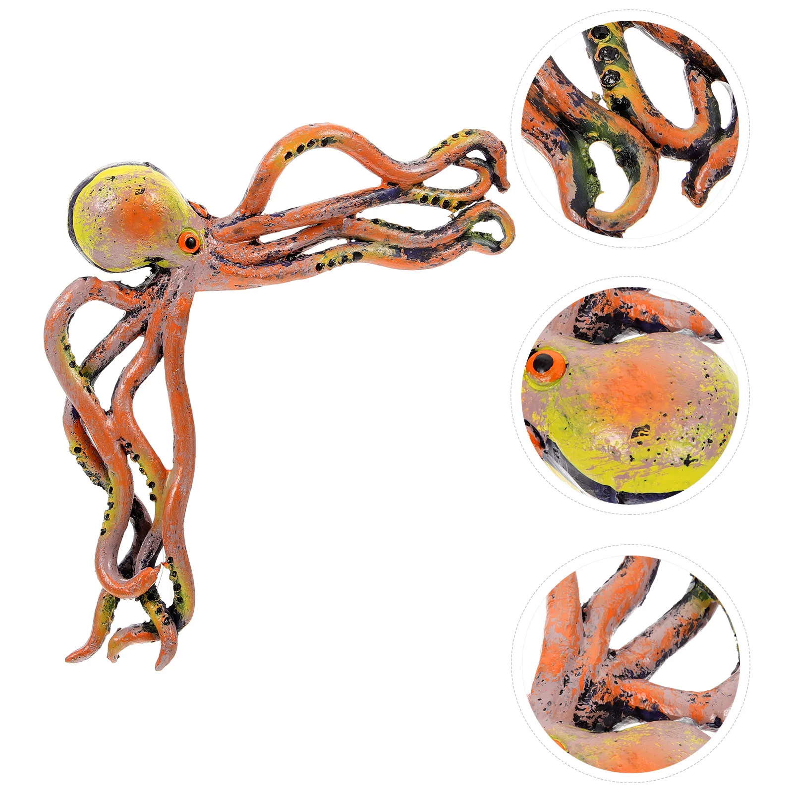 

Classic Octopus Statue Fine Craftsmanship Elegant Home Decor Resin Garden Decoration Realistic Sculpture for Living Room