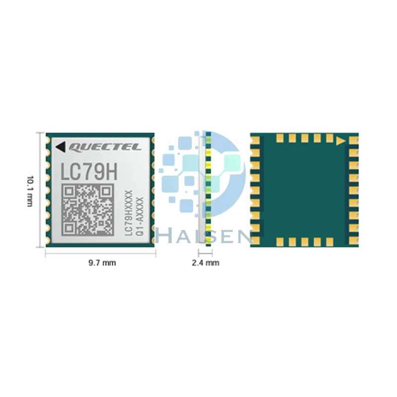 HAISEN Quectel IoT GNSS Module LC79H Dual-Frequency GPS High-Precision Module LC79HALMD