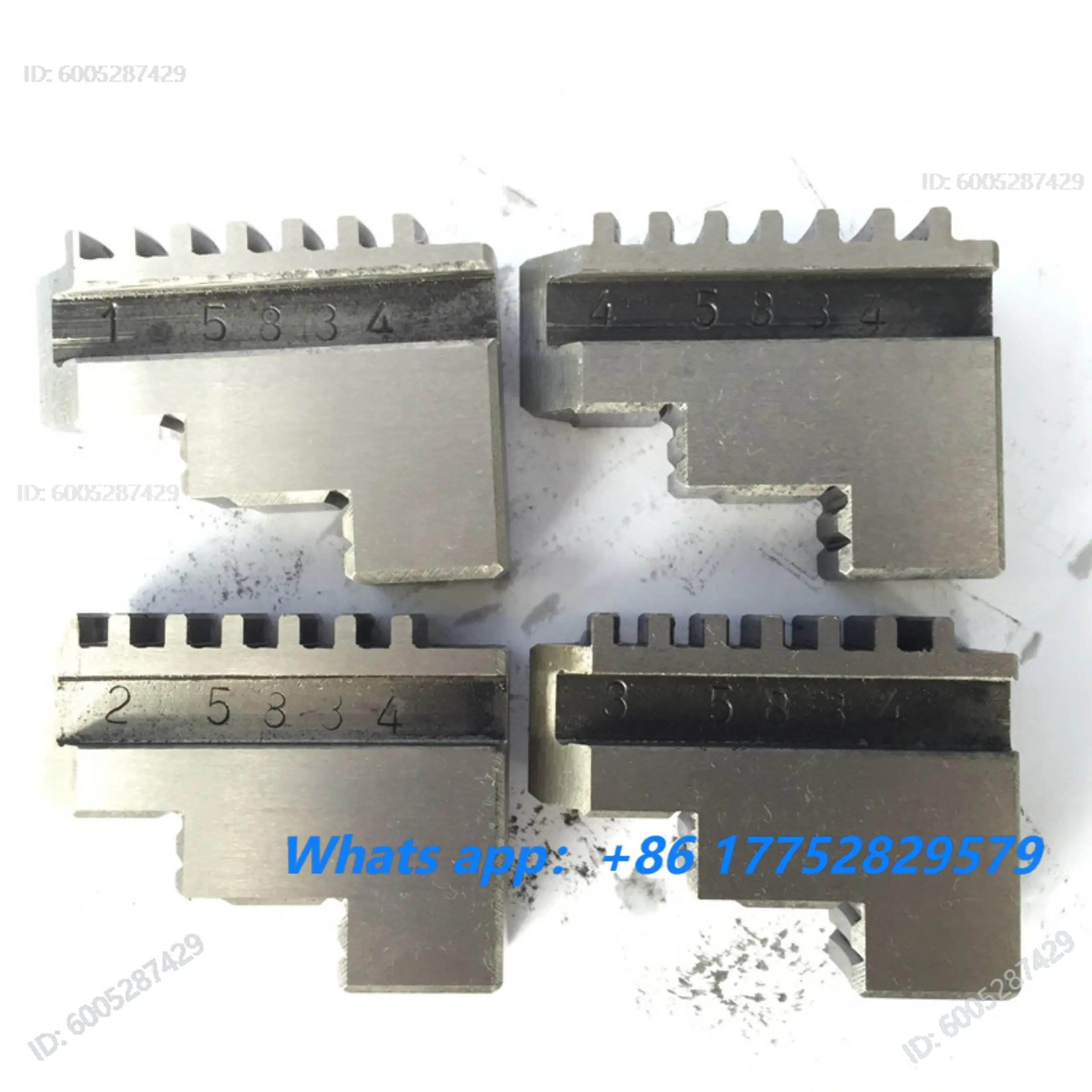 Four-claw self-centering chuck card claw foot, with Sangull Global Tianyi K12 80 100 125 160 200