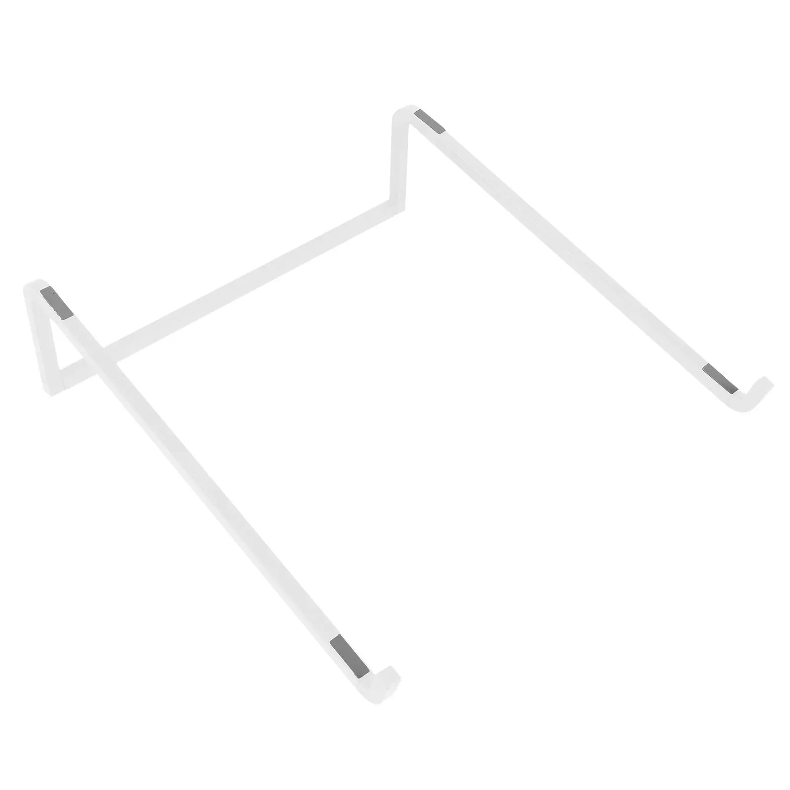 

Metal Laptop Stand for Desk Monitor Riser Elevated Pc Holder Computer Stand Stable Ergonomic Desktop Use Office Accessory