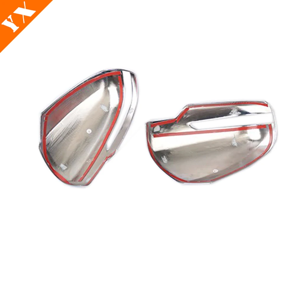 Carbon Chrome Garnish Car Side Door Mirror Frame Rearview Mirror Cover Decoration For Suzuki Ertiga XL7 Accessories 2021-2023
