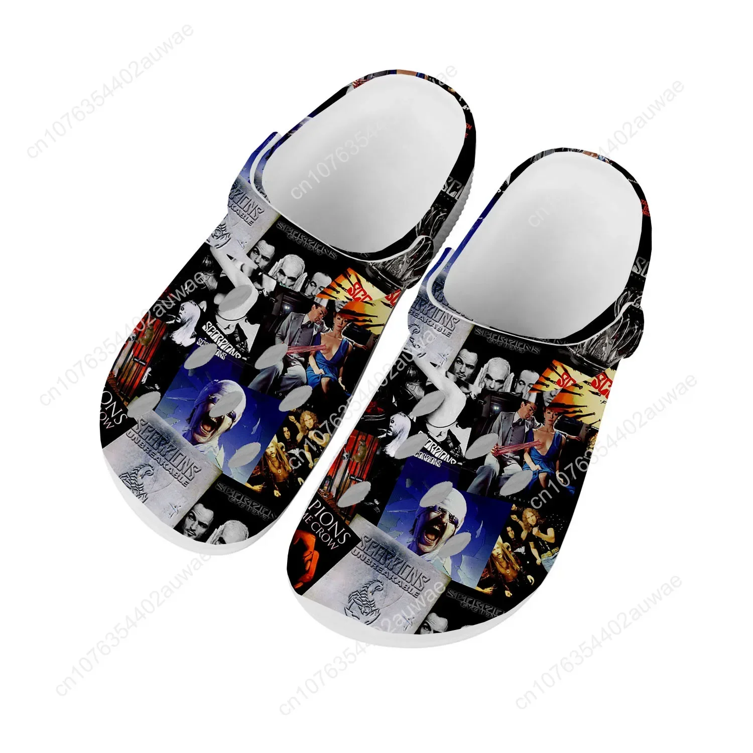 Scorpions Water Shoes Mens Womens High Quality Fashion Home Garden Clogs Customizd Sandals Beach Breathable Hole Slippers