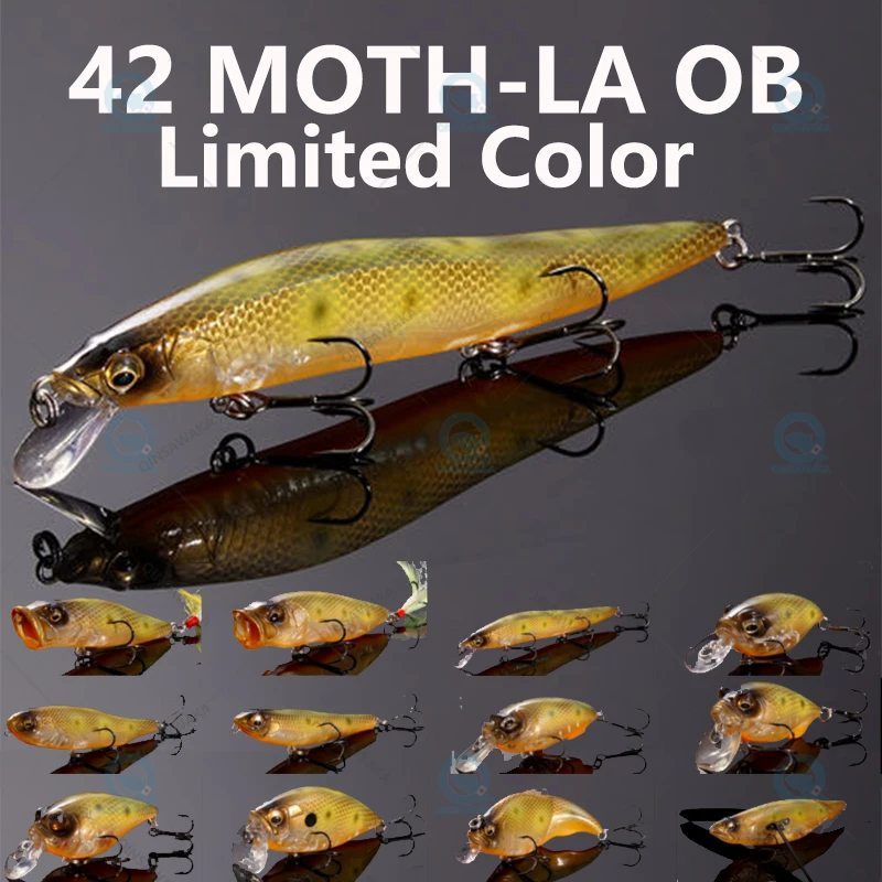 2022.6 NEW JAPAN Megabass  MOTH LA OB Limited COLOR RESPECT 42  Fishing Lure BASS Sea Tackle VISION ONETEN JR LBO X-80 JR POPX