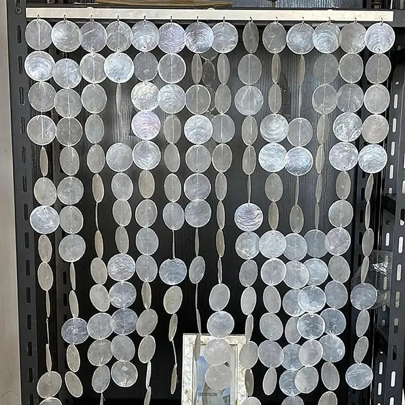 natural transparent round shell pieces for jewelry making earring loose bulk shell charm beads accessories handmade jewelry diy