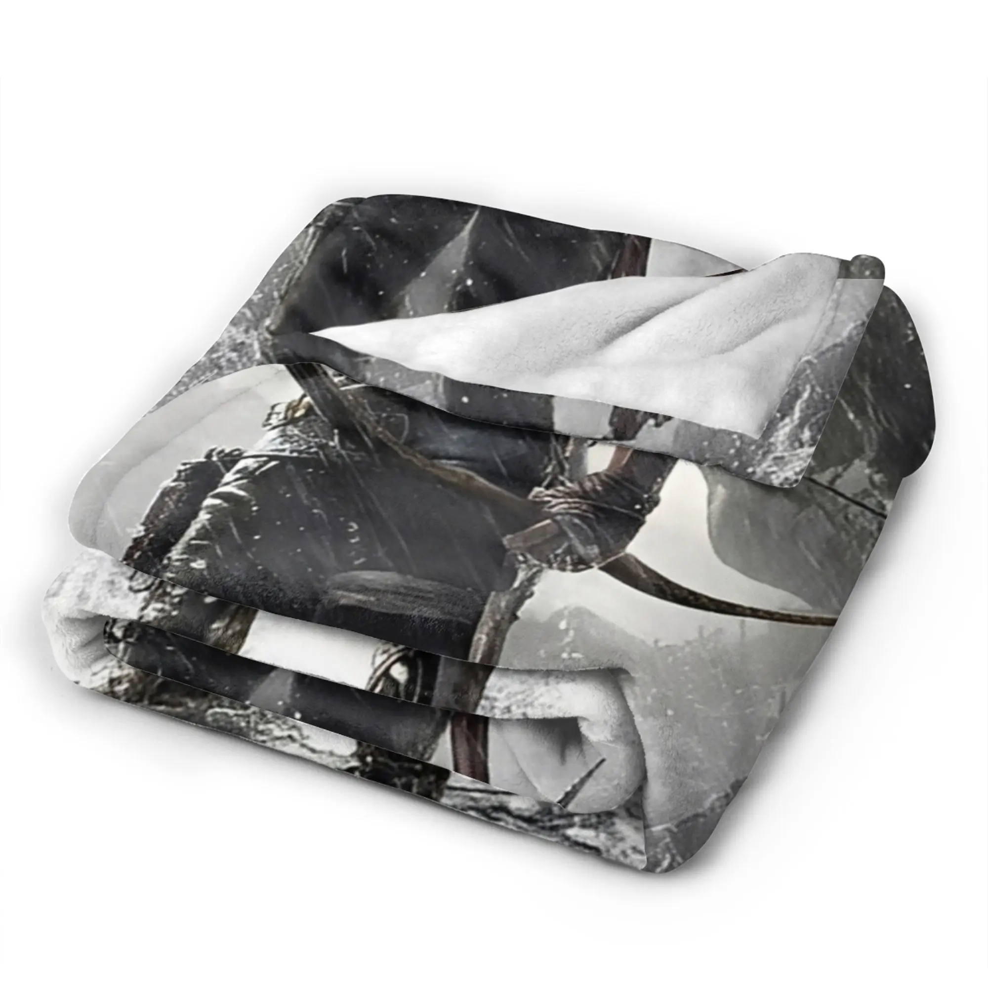 تومب رايدر لارا كروفت البطانيات بقاء لعبة فيديو الفانيلا رمي البطانيات أريكة تتحول لسرير البساط قطعة لينة الدافئة المفرش تنفس #5