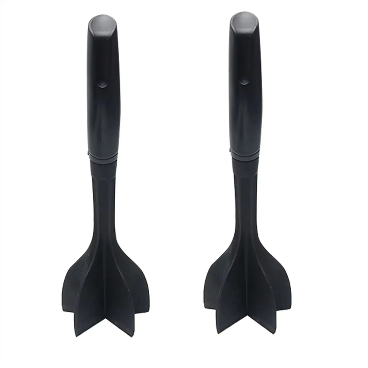 A75K 2Pcs Meat Chopper Non Stick Mix Versatile Masher Kitchen Utensil Tool Heat Beef Food Meat Chopper Ground Beef