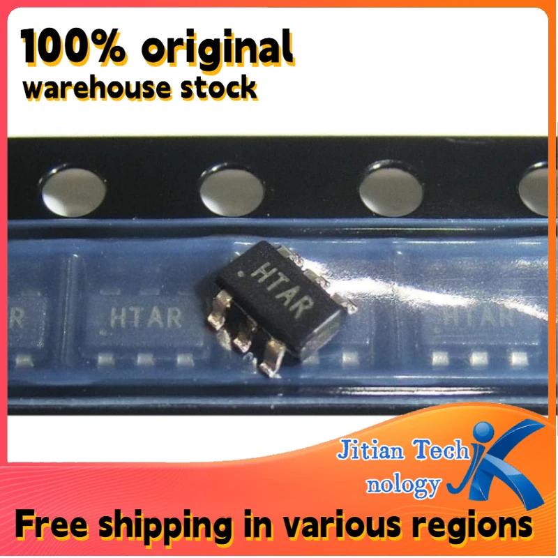 10PCS 100% new MCP16301T-I/CHY logo HTV8 HT** SOT23-6 Adjustable step-down DC-DC regulator chip