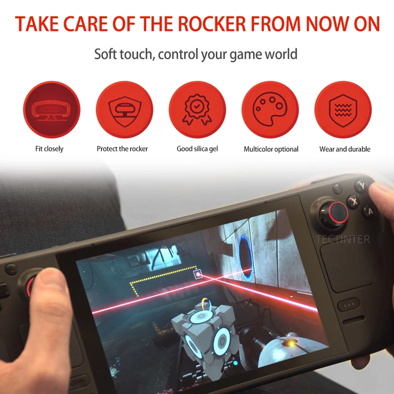 4 sztuk żel silikonowy nakładki na przyciski etui na Sony PS3/PS4 dla XBOX One /360 kontroler dla PS4 Pro Slim kontroler dla Steam Deck