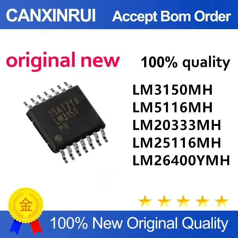 

Original New 100% quality LM5116 3150 20333 25116 26400 MH MHX YMH YMHX L26400 20333MH Integrated circuit IC chip