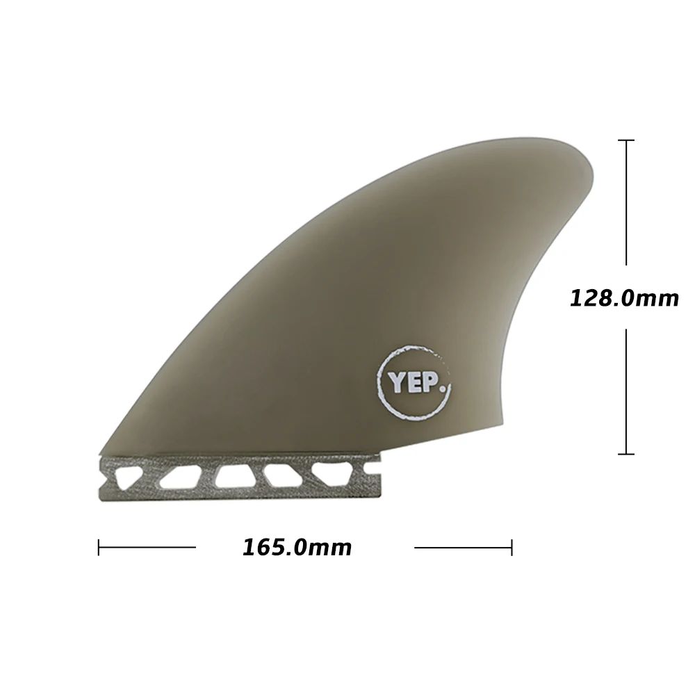 

UPSURF-Fiberglass K2 Fins for Fish Surf Boards, Twin Fin UPSURF Keel Fin, Single Tabs, Lightweight and Durability