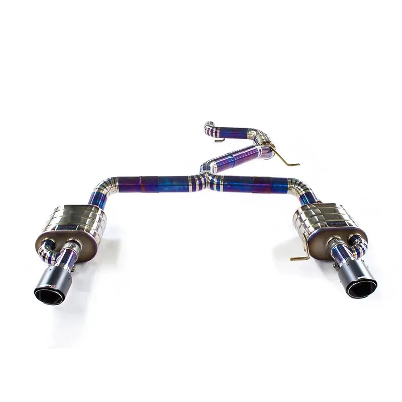 

Factory Hot Selling For 2008-2020 CC Titanium Alloy Exhaust Pipe 2.0T Car Sound System Accessories with Muffler and Exhaust Tip