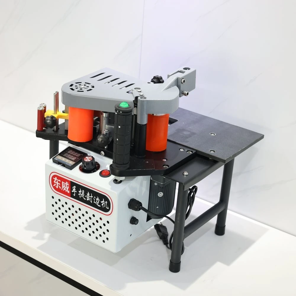 MG-1200 Handheld Edge Bander Double-sided Gluing Straight Curved Edge Woodworking Cabinet Showroom Decoration