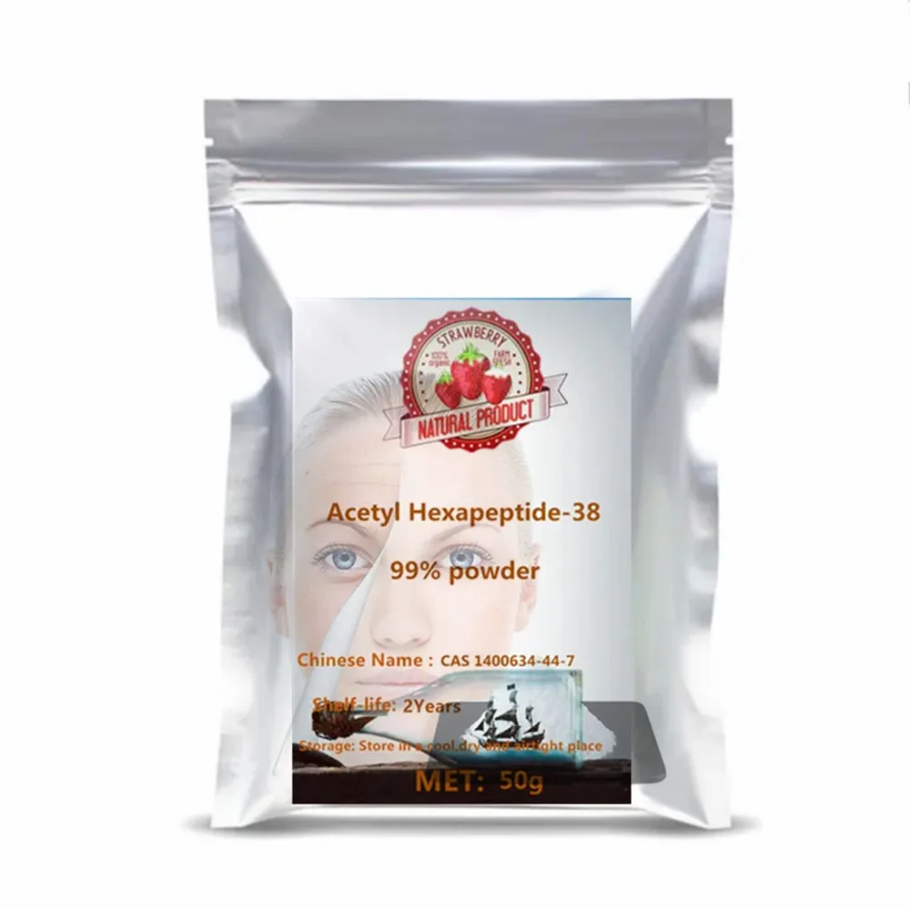 High-Quality Acetyl Hexapeptide-38 Powder: Custom Multilayer Packaging, Fast Worldwide Delivery