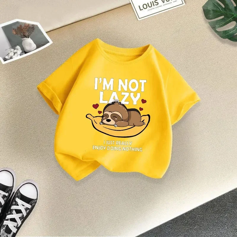 

Детская футболка с мультистильным аниме-принтом | Летний карамельный цвет с круглым вырезом | Повседневная рубашка с короткими рукавами для мальчиков и девочек