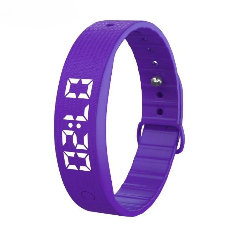 Smart Bracelets Sports Count Sleep Monitoring Countdown Seconds Rechargeable Silicone Bracelet Men Women Fashion Jewelry Gifts