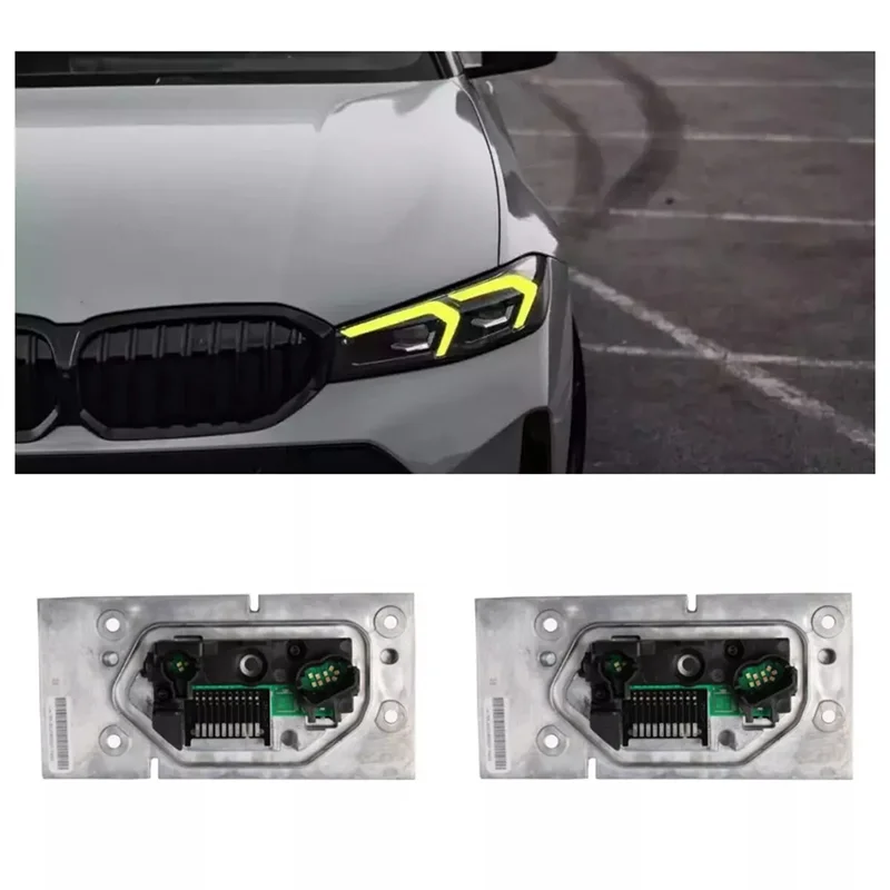 

X39A-Angel Eyes DRL LED Module For BMW G20 G28 LCI 330E 330I M340i 2023 2024 Yellow 63115A57073,63115A57074 European Version