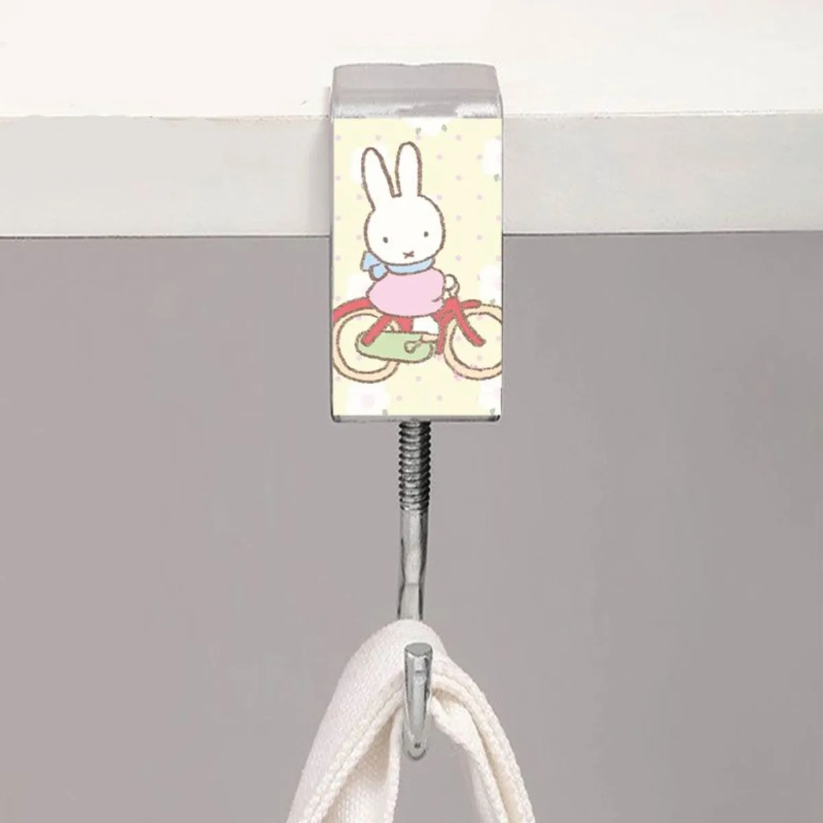 Kawaii Miffy Rabbit Hook Cute Student Desk Schoolbag No Need for Drilling High Appearance Level Firm Hanging Movable