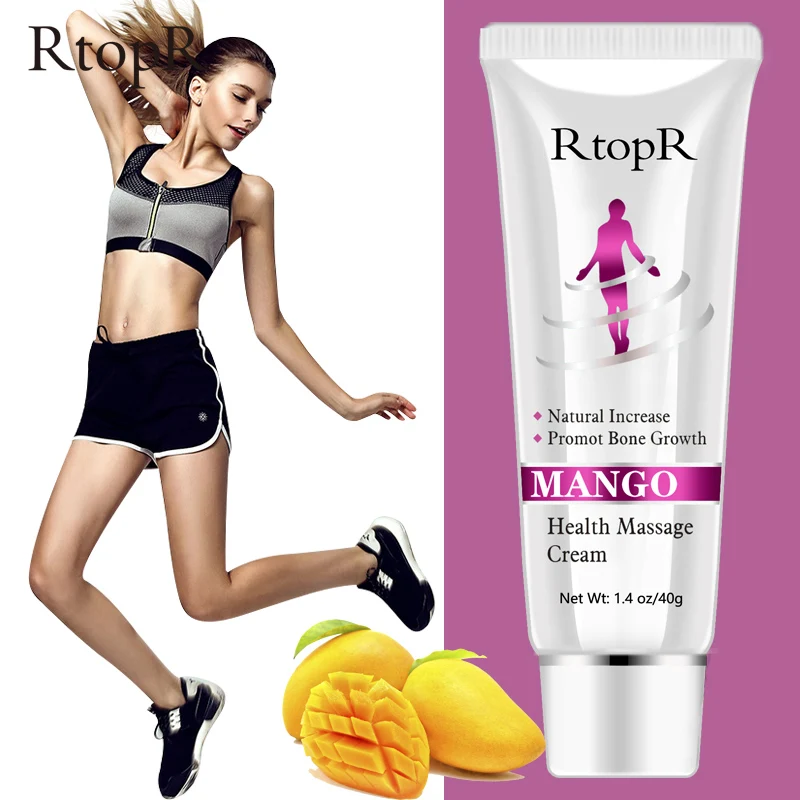 40g RtopR mango salud masaje crema para pies acelerado crecimiento óseo desarrollo hormonas extractos de plantas naturales cuidado genuino