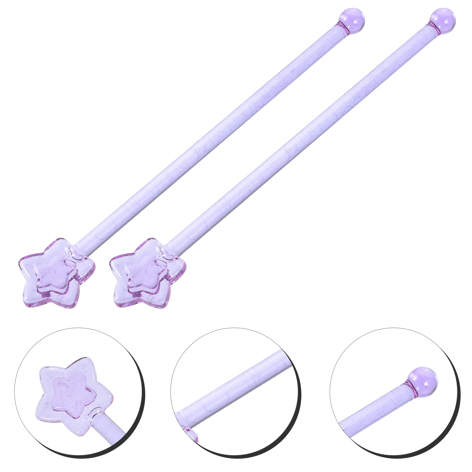

2Pcs Creative Cat Claw Glass Mixing Sticks Reusable Coffee Cocktail Stirrers Swizzle Rods Coffee Stirrers Reusable