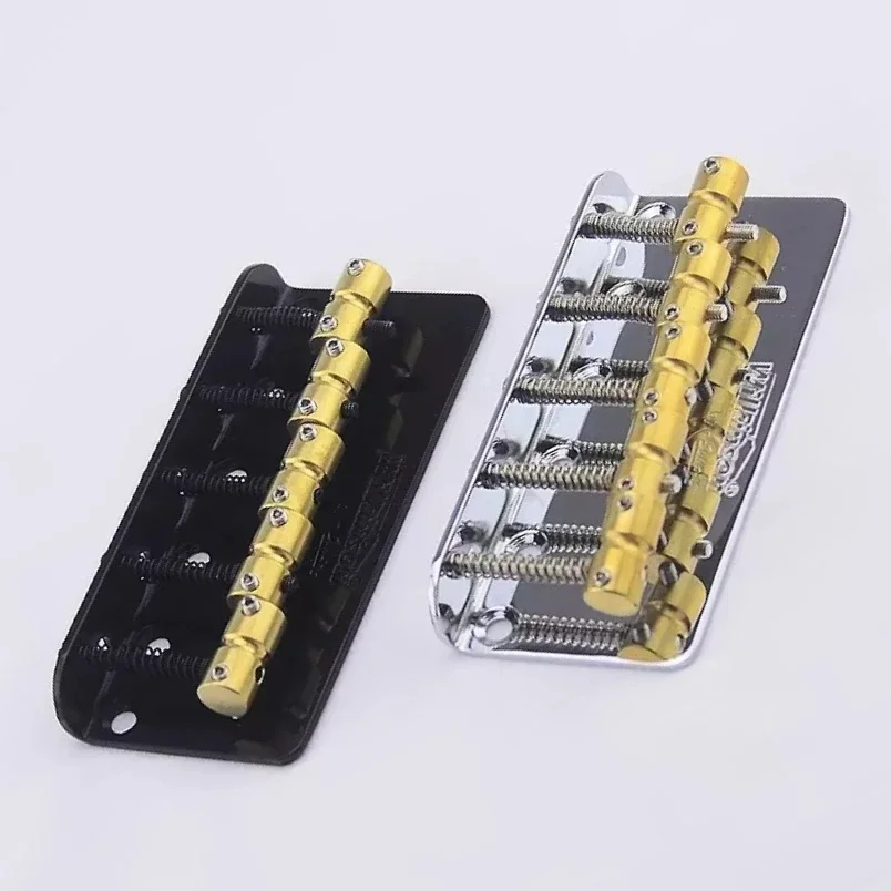 Wilkinson WBBC-5 Five 5 Strings Bass Bridge With Brass Saddles  ( #1140 ) MADE IN KOREA