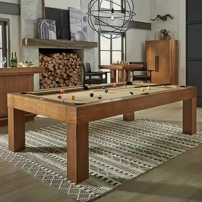 Factory Direct Selling 7ft/8ft/9ft High End Slate Billiard Table Pool Table with Natural Slate and Professional Felt