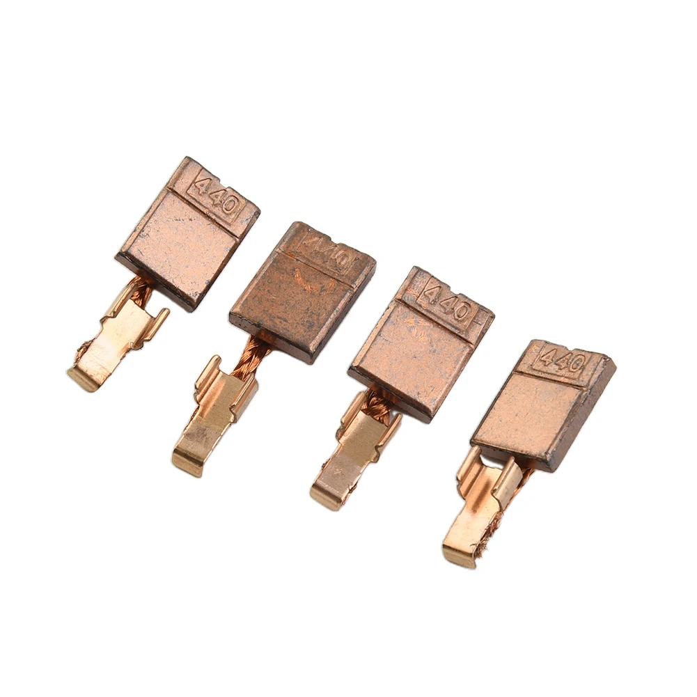 

Kit Carbon Brush Driver Tools Drill Replacement Accessories 4Pcs For Series CB-440 BHP458 BDF452 BHP45 Hammer Motor