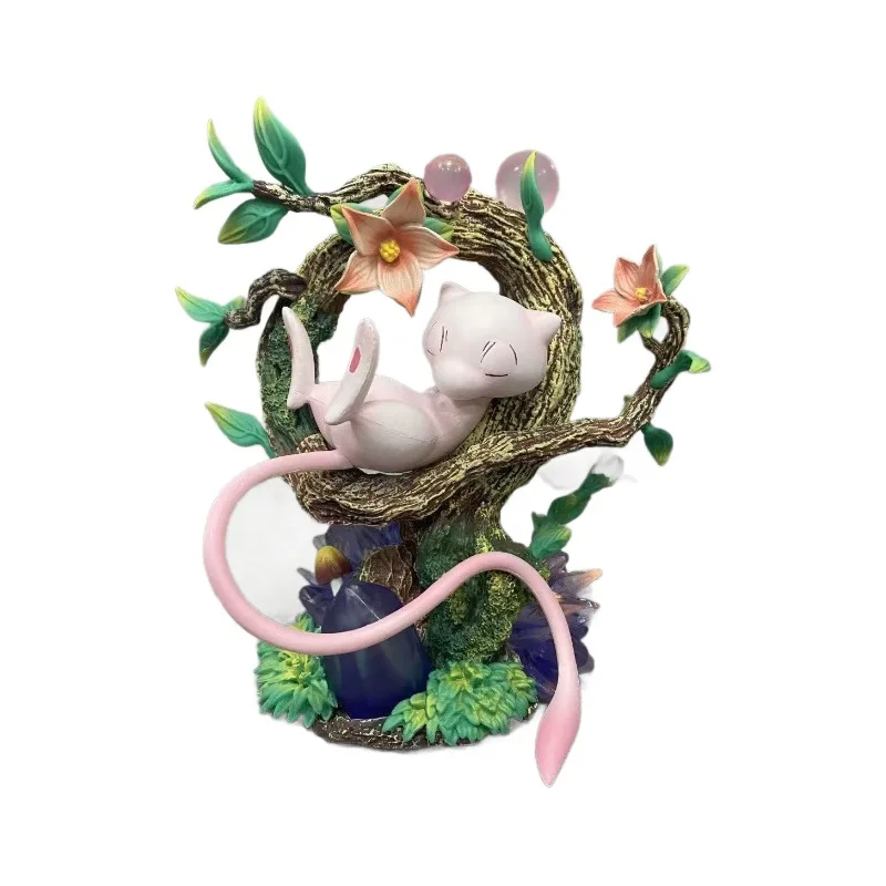 

Фигурка Покемон Мью 15 см, аниме-статуэтка GK, милая светящаяся фигурка Мью, коллекционная модель из ПВХ, игрушка-подарок