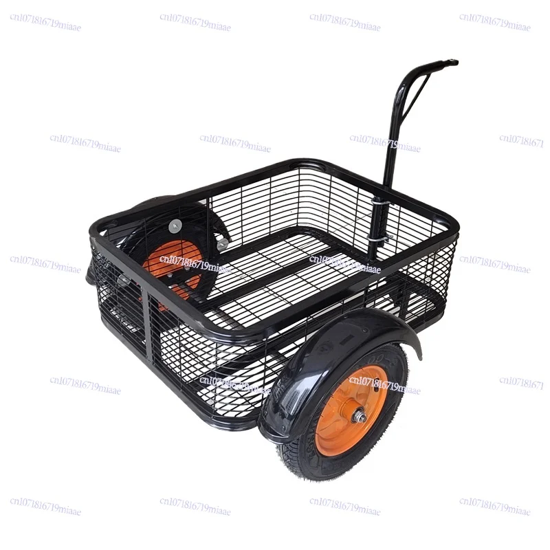 

Hanging bucket outdoor pull cart, electric motorcycle bicycle rear hanging