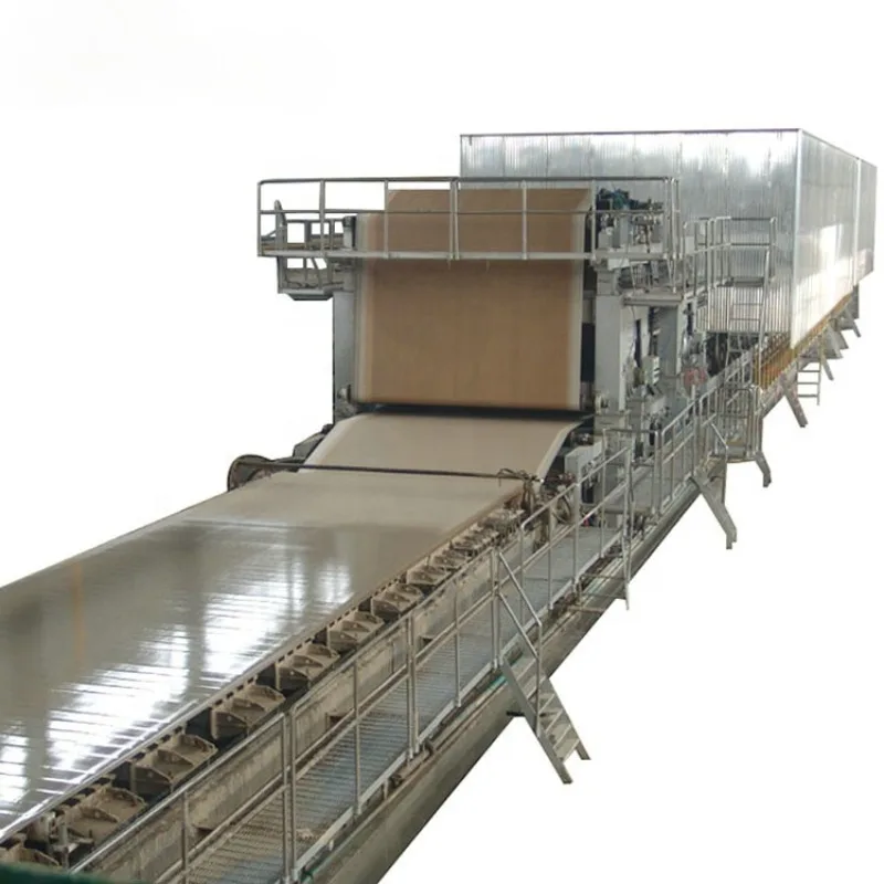 High Capacity Craft Corrugated Paper Roll Making Machine Waste Carton Recycling Machine Corrugated Paper Line Machine