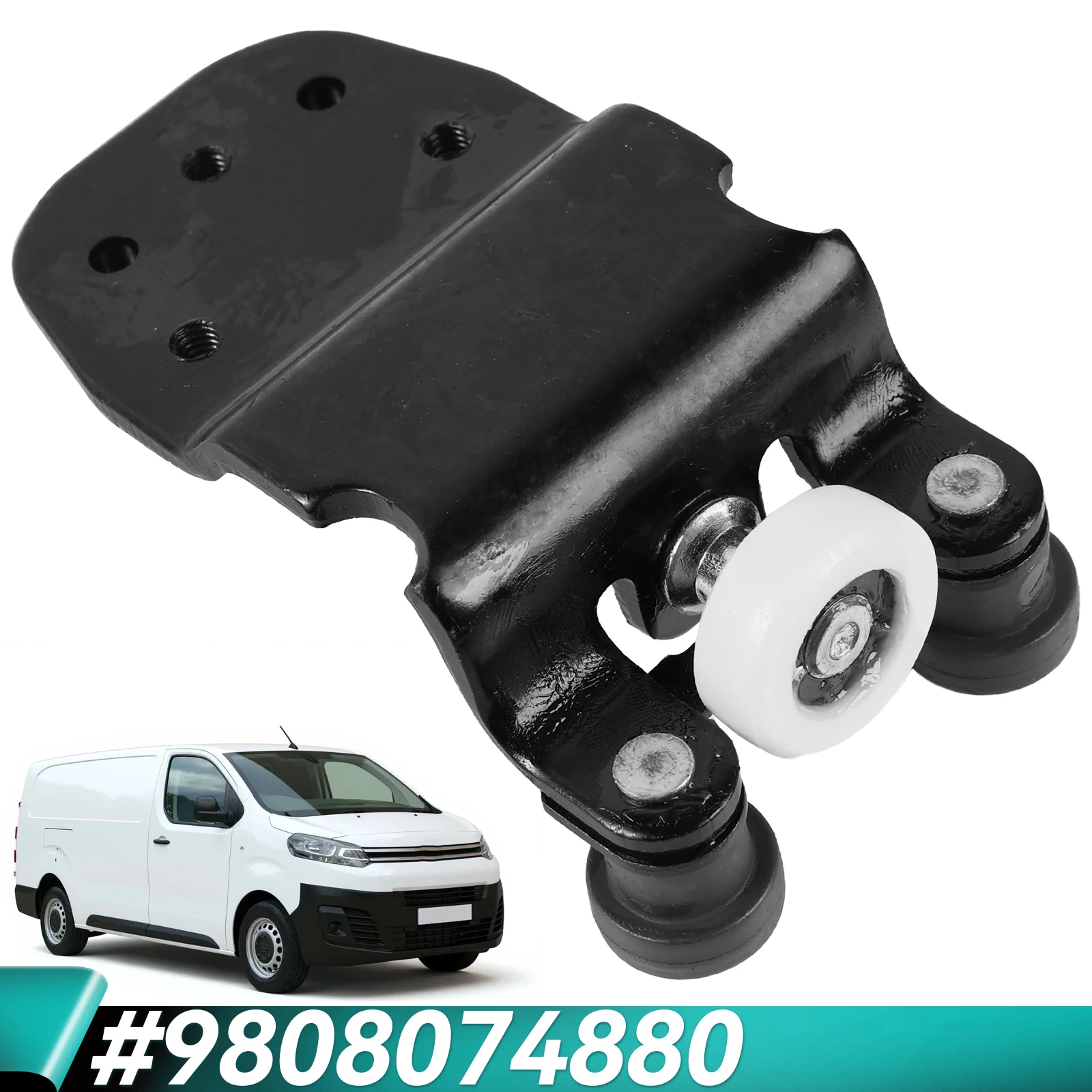 9808074880 LH/RH Car Sliding Door Roller Middle For Peugeot Expert Traveller CITROEN JUMPY/Dispatch FIAT SCUDO TOYOTA PROACE MK2