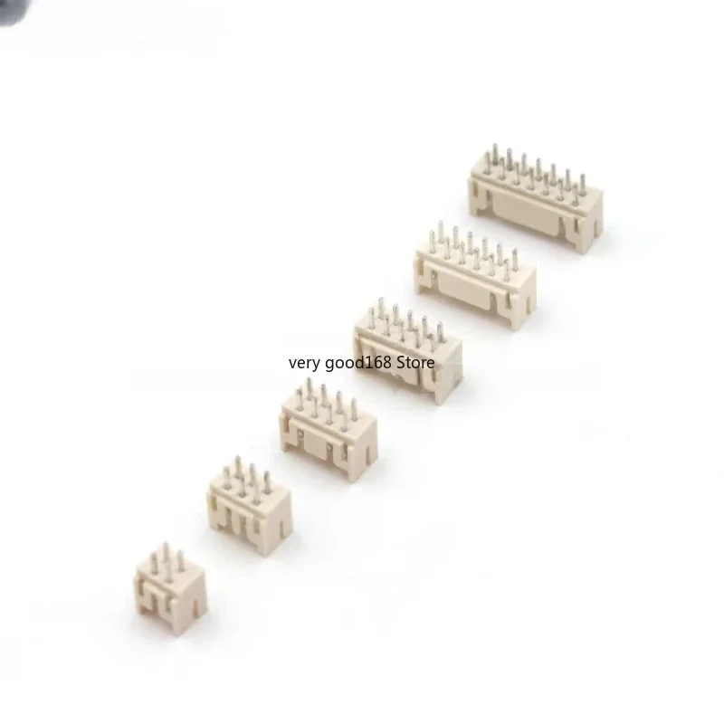 50PCS PHD 2.0 Double Row Straight Pin Male Header PHD 2.0mm Pitch 2x3P 2x4P 2x5P 2x6P 2x7P 2x8P 2x10P