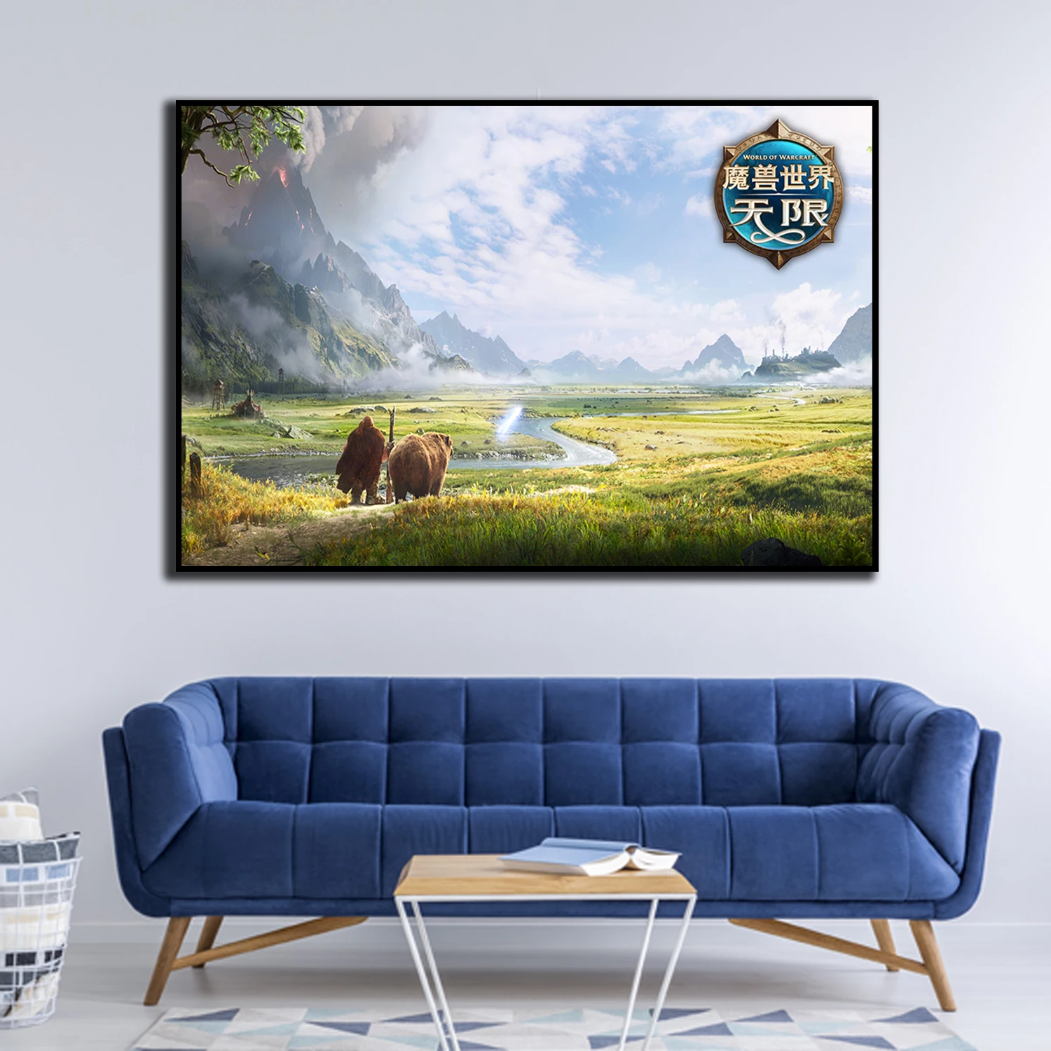 《World of Warcraft: Forever》 Canvas Poster ‌Skyborne HD large wall art decorative painting Home Decor Custom size GIFT