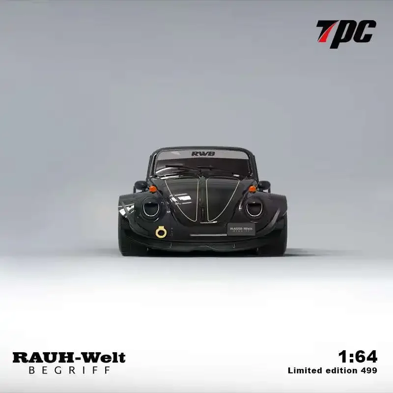 รถยนต์รุ่น TPC 1:64 rwb Targa JPS สีดำทอง