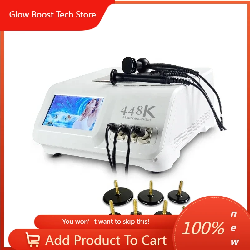 

GBFactory Firming Anti-aging 448k KYAINDIBA CET Beauty Machine Fat Burning Body Care Short Wave Diathermy Physiotherapy Device