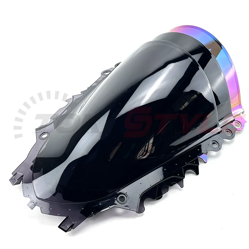 Vhodný pro YAMAHA YZF R25 R3 yzf-r25 yzf-r3 2019 2023 19-23 dvojitý bublina motocykl hledí viser windshield čelního