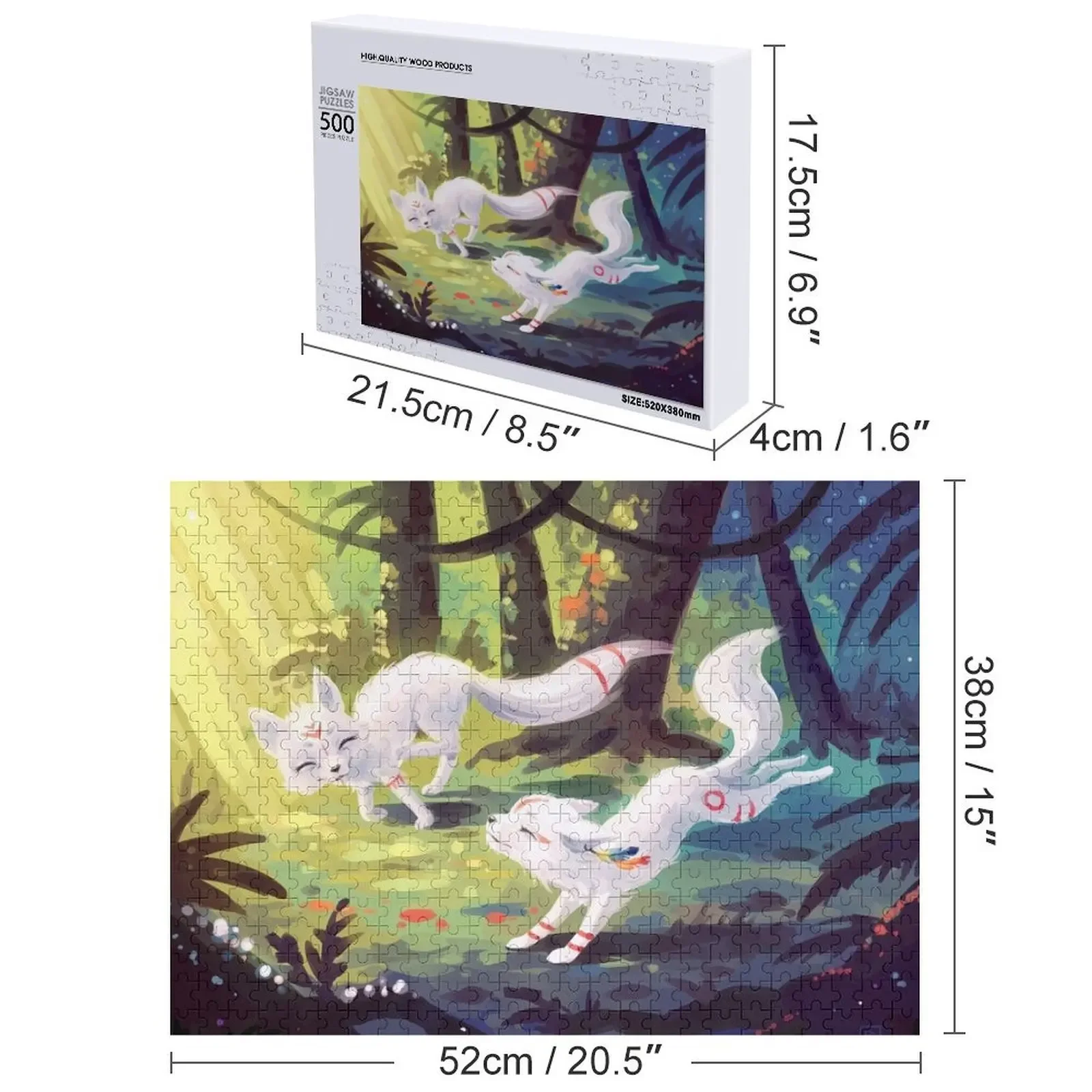 Seguirmi Puzzle Woods per adulti Decorazioni in legno Dipinti Legno Adulti Puzzle regalo personalizzato per bambini