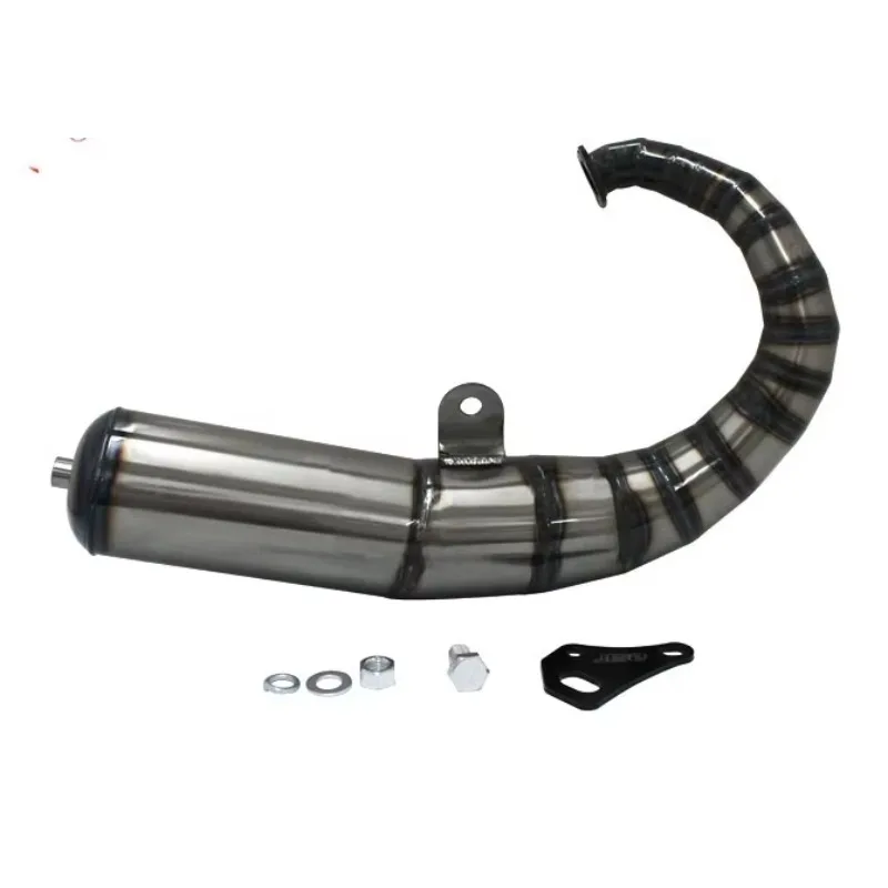 Motorcycle Exhaust System 90cc-125cc V8  AF18 Exhaust for AF17 AF23 AF24 AF28 AF52 AF25 JISO Pipe