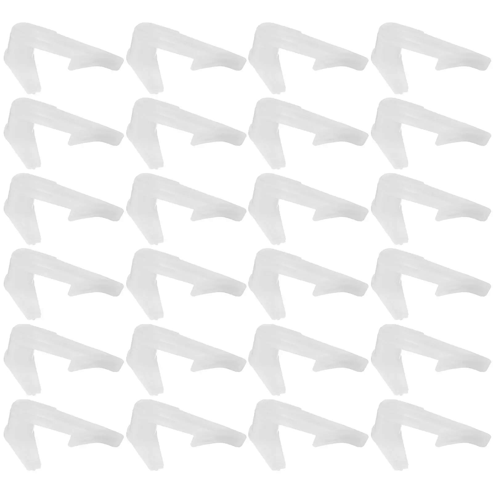 

30 шт. светодиодных креплений для потолочных светильников, прочные фиксаторы для плафонов, безопасные застежки для внутреннего освещения, простая сборка, размер M